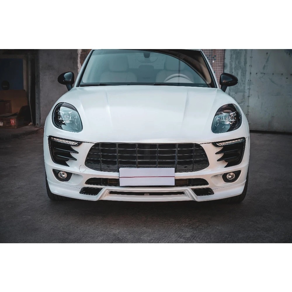 KDA Style New Front Lip Assembly for Macan 95B.1-Retrofit/Upgrade Part Made in China